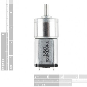 Mini Metal Gearmotor 26:1 (438 RPM) 